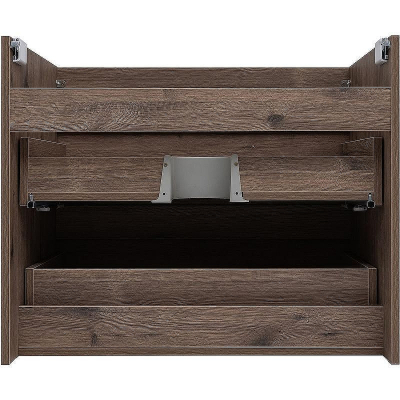 Тумба под раковину Aquanet Нота New 75 334192 подвесная Дуб веллингтон табак