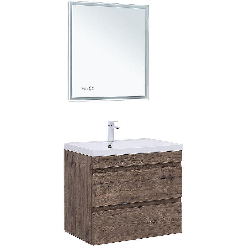 Тумба под раковину Aquanet Нота New 75 334192 подвесная Дуб веллингтон табак, купить, цена, заказать, магазин, доставка, скидка, промокод, купить, цена, заказать, магазин, доставка, скидка, промокод