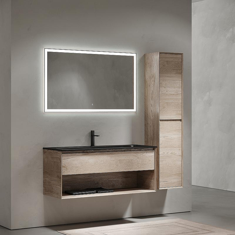 Тумба под раковину Sancos Marmi 1.0 120 MR1.0120EG подвесная Дуб галифакс натуральный, купить, цена, заказать, магазин, доставка, скидка, промокод, купить, цена, заказать, магазин, доставка, скидка, промокод