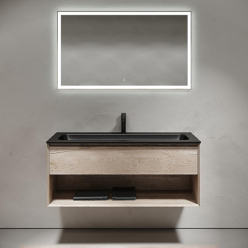 Тумба под раковину Sancos Marmi 1.0 120 MR1.0120EG подвесная Дуб галифакс натуральный, купить, цена, заказать, магазин, доставка, скидка, промокод, купить, цена, заказать, магазин, доставка, скидка, промокод