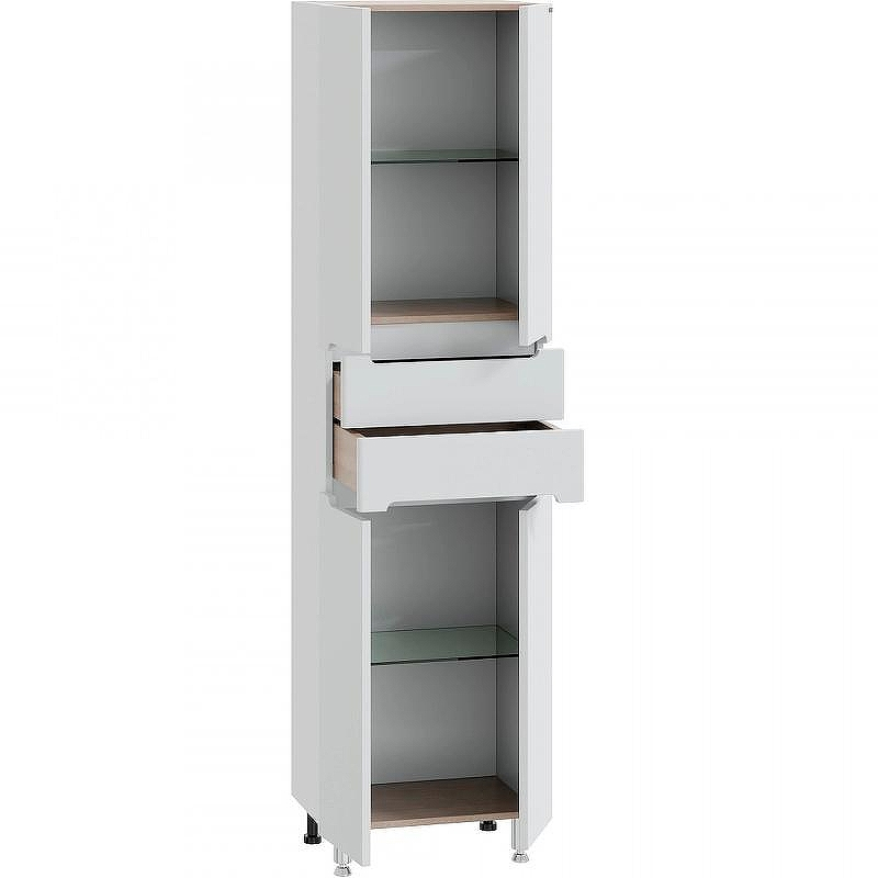 Шкаф пенал СанТа Лондон 50 524010 Белый, купить, цена, заказать, магазин, доставка, скидка, промокод, купить, цена, заказать, магазин, доставка, скидка, промокод