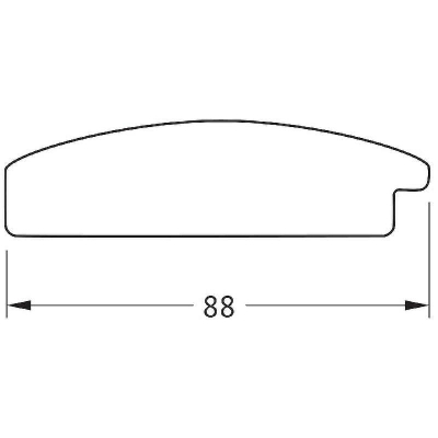 Зеркало Evoform Exclusive 157х67 BY 3952 с фацетом в багетной раме - Медная кольчуга 88