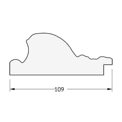 Зеркало Evoform Octagon 61х61 BY 3853 в багетной раме - Виньетка серебро 109