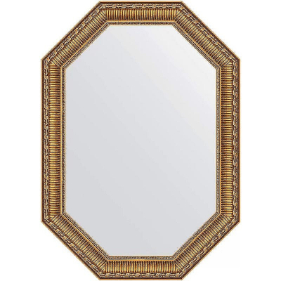 Зеркало Evoform Octagon 50х70 BY 7057 в багетной раме - Золотой акведук 61