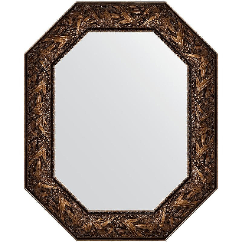 Зеркало Evoform Polygon 78х63 BY 7230 в багетной раме - Византия бронза 99, купить, цена, заказать, магазин, доставка, скидка, промокод, купить, цена, заказать, магазин, доставка, скидка, промокод