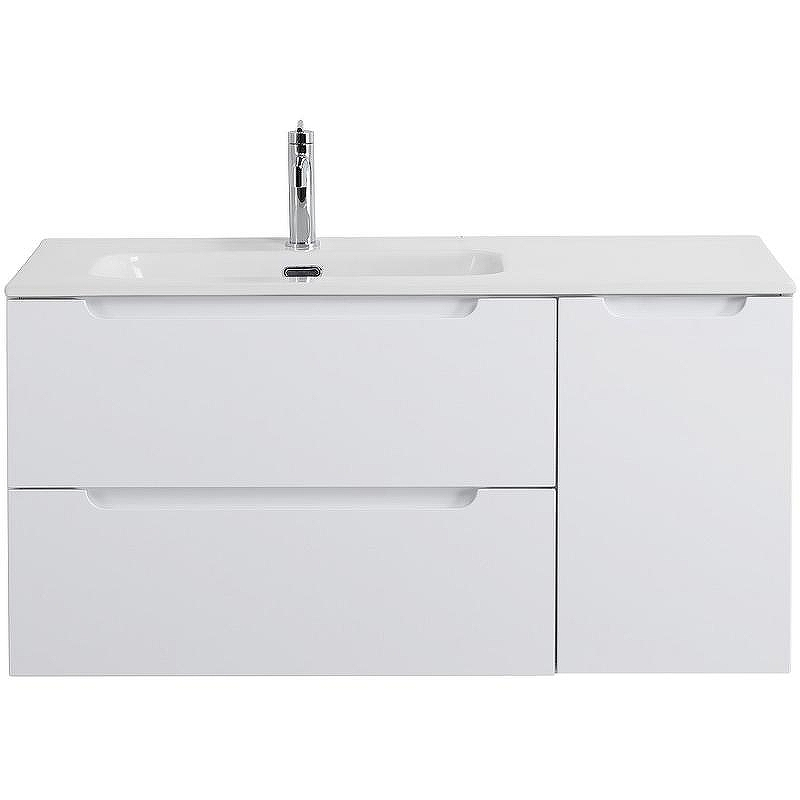 Тумба под раковину BelBagno Etna 100 L ETNA-1000-2C-1A-SO-BL-L подвесная Bianco Lucido, купить, цена, заказать, магазин, доставка, скидка, промокод, купить, цена, заказать, магазин, доставка, скидка, промокод