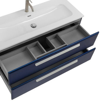 Тумба под раковину Cezares Eco-Cer-N 120 ECO-CER-N-1200-2C-SO-SPF-P подвесная Sapfiro без ручек