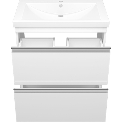 Тумба с раковиной Misty Ингрид 75 УТ000015041 Белая