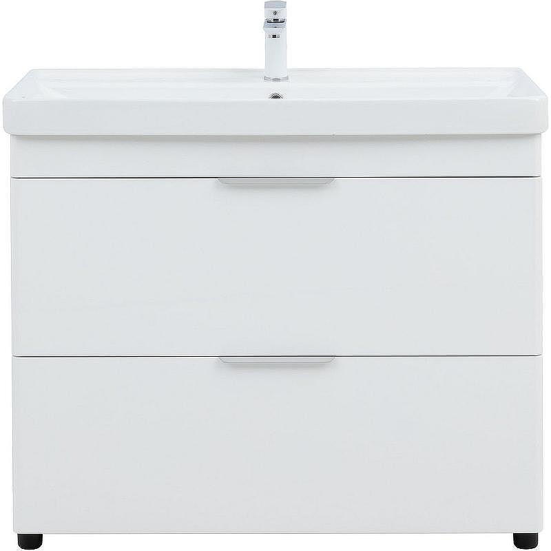 Тумба под раковину Aquanet Ирис new 100 339257 Белый глянец, купить, цена, заказать, магазин, доставка, скидка, промокод, купить, цена, заказать, магазин, доставка, скидка, промокод