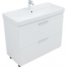 Тумба под раковину Aquanet Ирис new 100 339257 Белый глянец, купить, цена, заказать, магазин, доставка, скидка, промокод, купить, цена, заказать, магазин, доставка, скидка, промокод