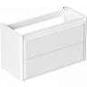 Тумба под раковину Allen Brau Paris 100 1.360002.WM подвесная Белая матовая, купить, цена, заказать, магазин, доставка, скидка, промокод, купить, цена, заказать, магазин, доставка, скидка, промокод