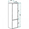 Шкаф пенал Bellezza Лоренцо 35 R 4629104181017 подвесной Белый, купить, цена, заказать, магазин, доставка, скидка, промокод, купить, цена, заказать, магазин, доставка, скидка, промокод