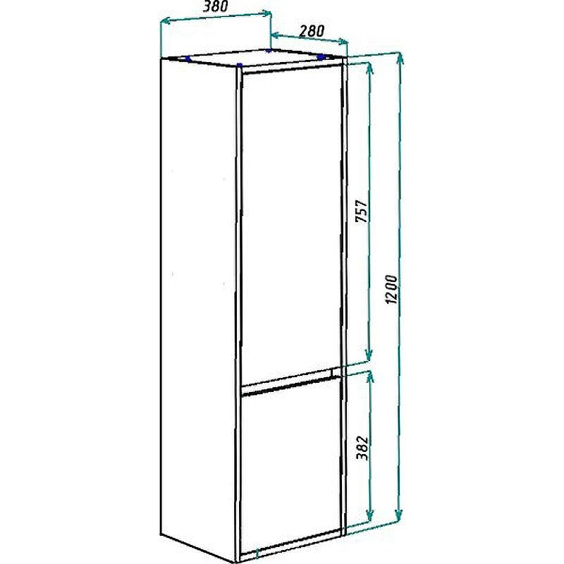 Шкаф пенал Bellezza Лоренцо 35 R 4629104181017 подвесной Белый, купить, цена, заказать, магазин, доставка, скидка, промокод, купить, цена, заказать, магазин, доставка, скидка, промокод