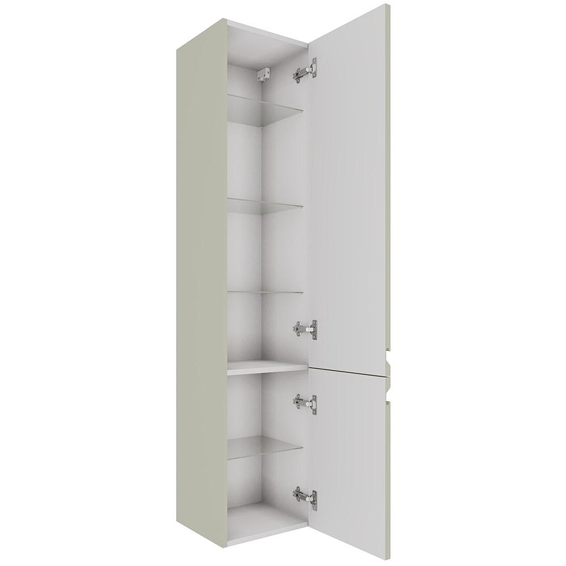 Шкаф пенал Aquatek Вега 35 R AQ70035R-GS подвесной Шалфей зеленый, купить, цена, заказать, магазин, доставка, скидка, промокод, купить, цена, заказать, магазин, доставка, скидка, промокод