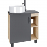 Тумба под раковину Grossman Флай 70 107002 Дуб сонома Серая, купить, цена, заказать, магазин, доставка, скидка, промокод, купить, цена, заказать, магазин, доставка, скидка, промокод