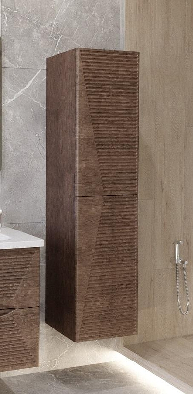 Шкаф пенал Caprigo Modo Terza 35 R 35651R-RF15 подвесной цвет Скайрос, купить, цена, заказать, магазин, доставка, скидка, промокод, купить, цена, заказать, магазин, доставка, скидка, промокод