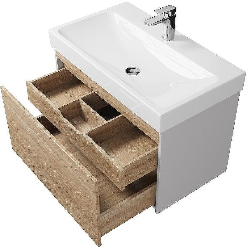 Тумба под раковину Creto Etna 80 4-1078S подвесная Soft, купить, цена, заказать, магазин, доставка, скидка, промокод, купить, цена, заказать, магазин, доставка, скидка, промокод