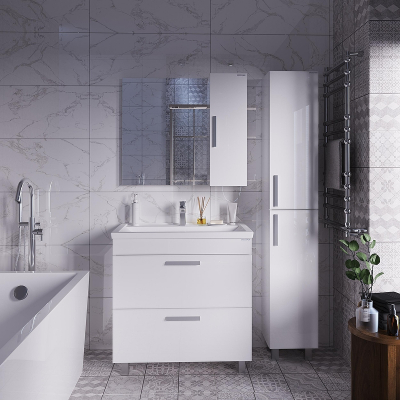 Тумба под раковину Grossman Нео 80 108019-1K цвет Белый