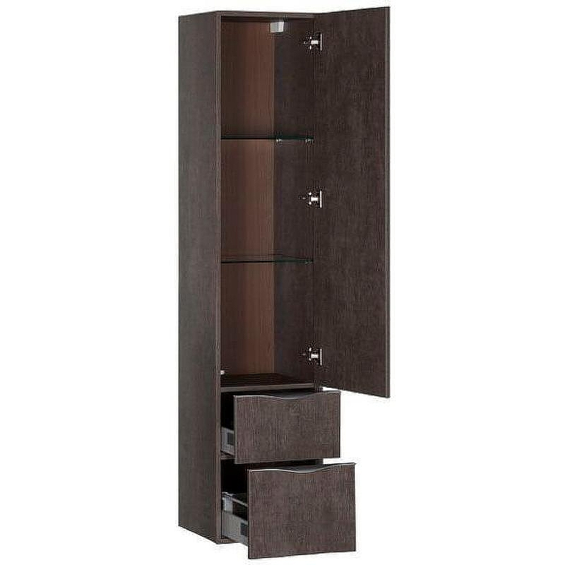 Шкаф пенал Aquanet Эвора 40 R 182999 подвесной Дуб антик, купить, цена, заказать, магазин, доставка, скидка, промокод, купить, цена, заказать, магазин, доставка, скидка, промокод