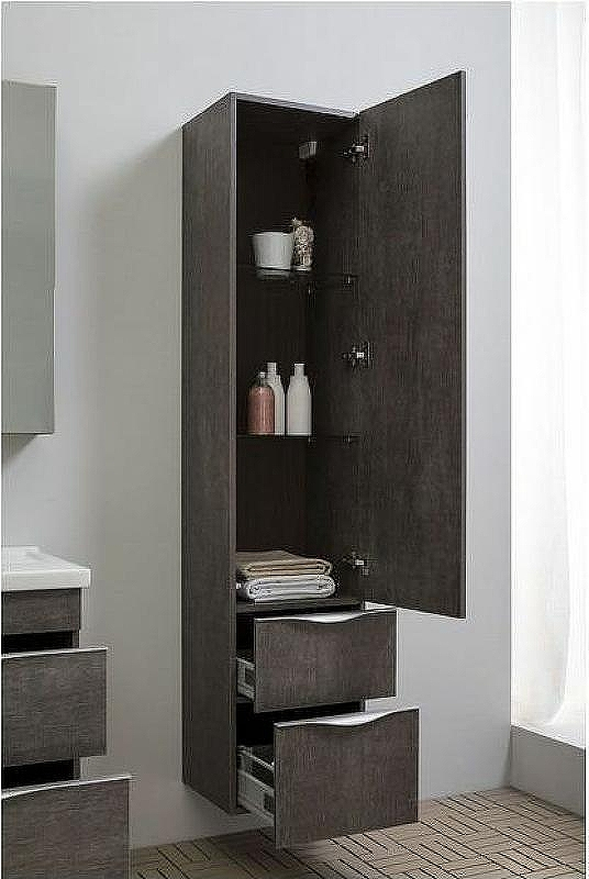 Шкаф пенал Aquanet Эвора 40 R 182999 подвесной Дуб антик, купить, цена, заказать, магазин, доставка, скидка, промокод, купить, цена, заказать, магазин, доставка, скидка, промокод