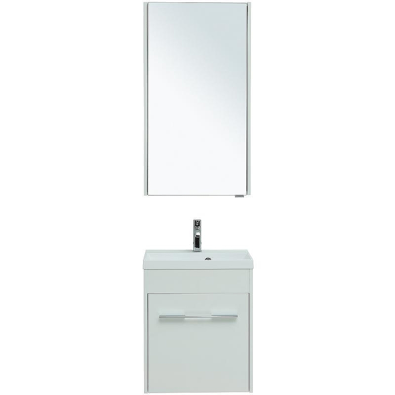 Комплект мебели для ванной Aquanet Августа 50 287679 подвесной Белый, купить, цена, заказать, магазин, доставка, скидка, промокод, купить, цена, заказать, магазин, доставка, скидка, промокод