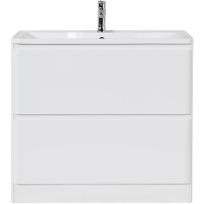 Тумба под раковину BelBagno 100 ALBANO-1000-2C-PIA-BL Bianco Lucido