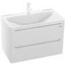 Тумба под раковину Grossman Адель 80 108003 подвесная Белая, купить, цена, заказать, магазин, доставка, скидка, промокод, купить, цена, заказать, магазин, доставка, скидка, промокод