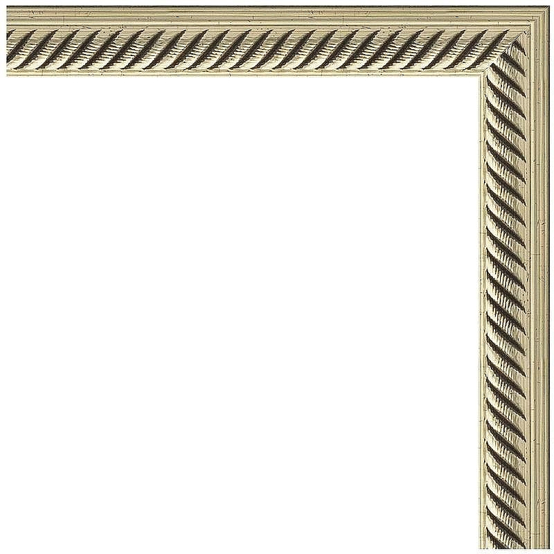 Зеркало Evoform Definite 138х48 BY 0708 в багетной раме - Витое серебро 28, купить, цена, заказать, магазин, доставка, скидка, промокод, купить, цена, заказать, магазин, доставка, скидка, промокод