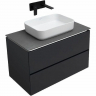 Тумба под раковину Allen Brau Infinity 85 1.21001.AM подвесная Антрацит матовый, купить, цена, заказать, магазин, доставка, скидка, промокод, купить, цена, заказать, магазин, доставка, скидка, промокод