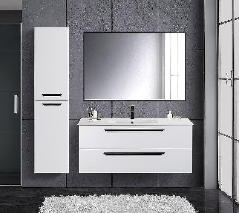 Тумба под раковину Cezares Eco-Cer 120 ECO-CER-1200-2C-SO-BO подвесная Bianco Opaco без ручек, купить, цена, заказать, магазин, доставка, скидка, промокод, купить, цена, заказать, магазин, доставка, скидка, промокод