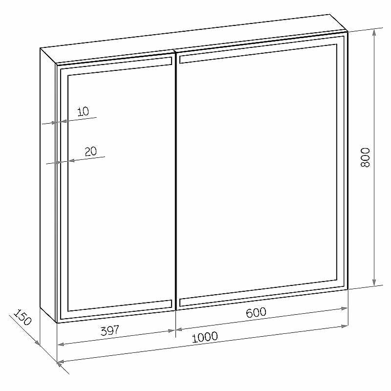 Зеркальный шкаф Континент Mirror Box black Led 100 МВК051 с подсветкой Черный, купить, цена, заказать, магазин, доставка, скидка, промокод, купить, цена, заказать, магазин, доставка, скидка, промокод