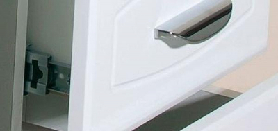 Шкаф пенал Bellezza Классик 30 4621902110015 Белый