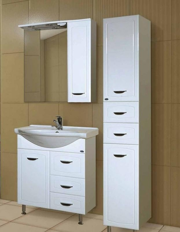 Шкаф пенал Bellezza Классик 30 4621902110015 Белый, купить, цена, заказать, магазин, доставка, скидка, промокод, купить, цена, заказать, магазин, доставка, скидка, промокод