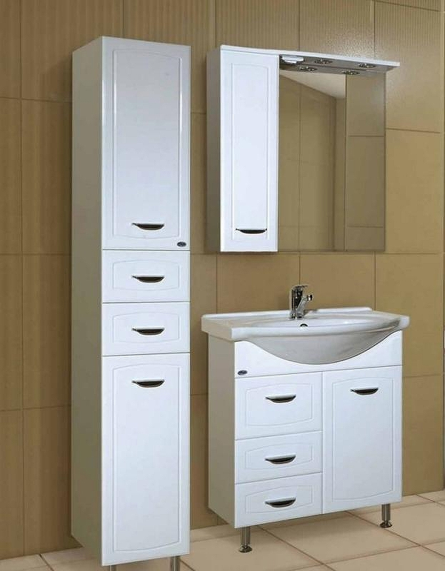 Шкаф пенал Bellezza Классик 30 4621902110015 Белый, купить, цена, заказать, магазин, доставка, скидка, промокод, купить, цена, заказать, магазин, доставка, скидка, промокод