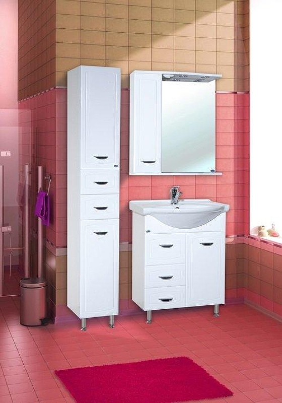 Шкаф пенал Bellezza Классик 30 4621902110015 Белый, купить, цена, заказать, магазин, доставка, скидка, промокод, купить, цена, заказать, магазин, доставка, скидка, промокод