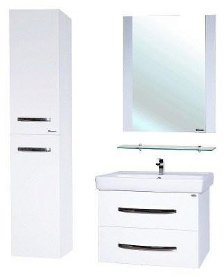 Тумба под раковину Bellezza Рокко 60 4635309670010 подвесная Белая