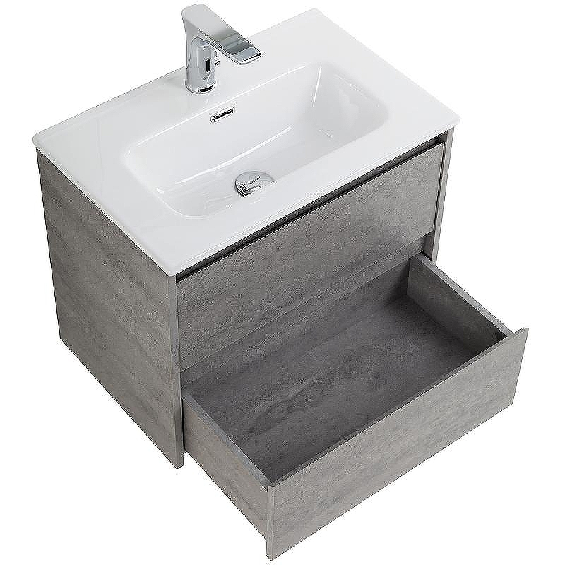 Тумба под раковину BelBagno Kraft 39 50 KRAFT 39-500/390-2C-SO-CG подвесная Cemento Grigio, купить, цена, заказать, магазин, доставка, скидка, промокод, купить, цена, заказать, магазин, доставка, скидка, промокод