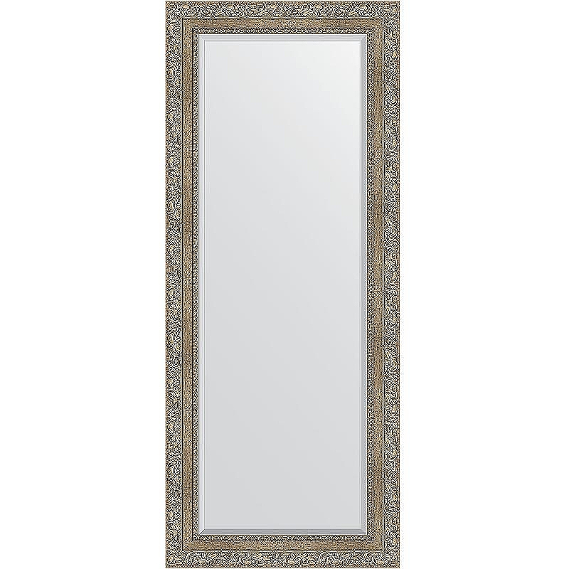 Зеркало Evoform Exclusive 145х60 BY 3539 с фацетом в багетной раме - Виньетка античное серебро 85, купить, цена, заказать, магазин, доставка, скидка, промокод, купить, цена, заказать, магазин, доставка, скидка, промокод