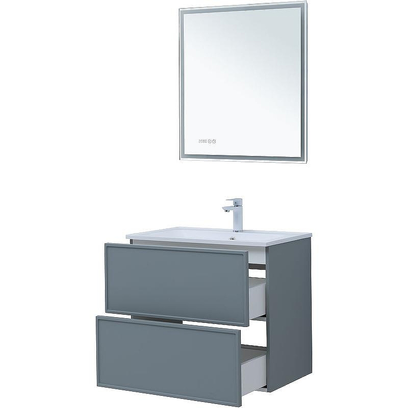 Тумба под раковину Aquanet Арт 75 313275 подвесная Мисти грин, купить, цена, заказать, магазин, доставка, скидка, промокод, купить, цена, заказать, магазин, доставка, скидка, промокод