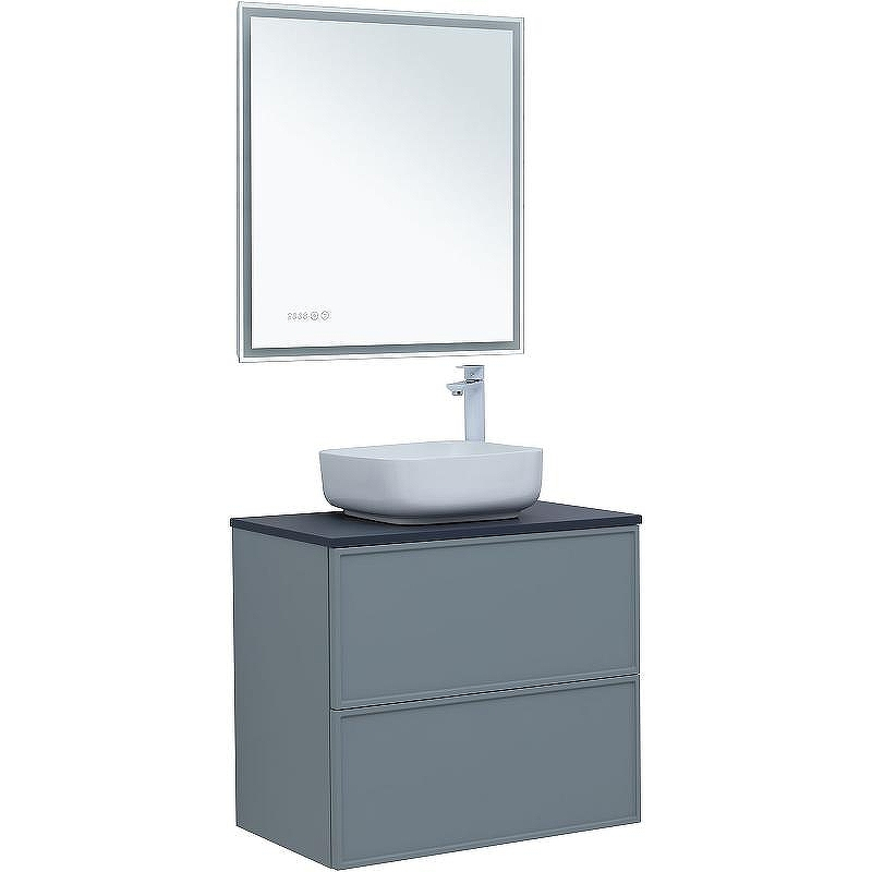 Тумба под раковину Aquanet Арт 75 313275 подвесная Мисти грин, купить, цена, заказать, магазин, доставка, скидка, промокод, купить, цена, заказать, магазин, доставка, скидка, промокод