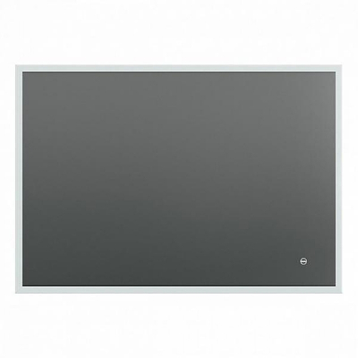 Зеркало Iddis Brick 100 с подсветкой Белый матовый