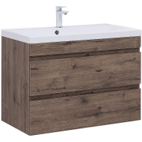 Тумба под раковину Aquanet Нота New 90 334193 подвесная Дуб веллингтон табак, купить, цена, заказать, магазин, доставка, скидка, промокод, купить, цена, заказать, магазин, доставка, скидка, промокод