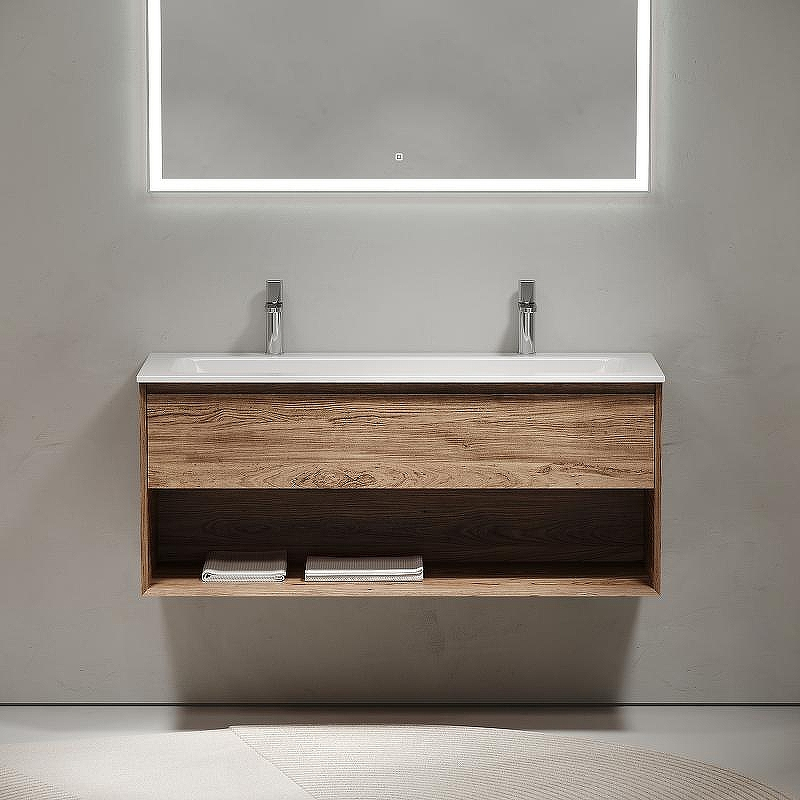 Тумба под раковину Sancos Marmi 1.0 120 MR1.0120ECH подвесная Дуб чарльстон, купить, цена, заказать, магазин, доставка, скидка, промокод, купить, цена, заказать, магазин, доставка, скидка, промокод