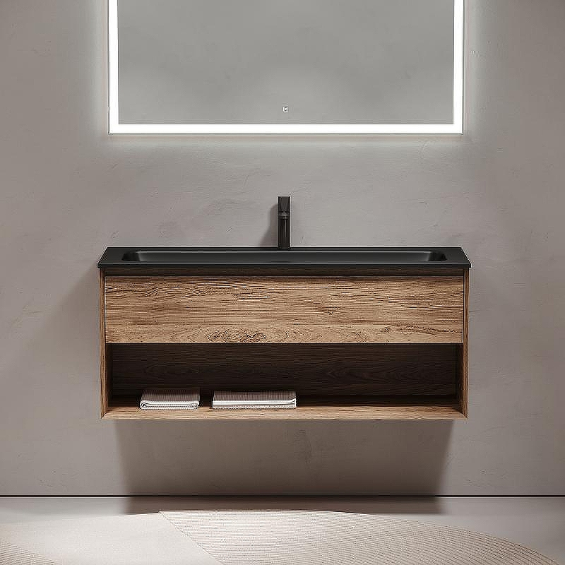 Тумба под раковину Sancos Marmi 1.0 120 MR1.0120ECH подвесная Дуб чарльстон, купить, цена, заказать, магазин, доставка, скидка, промокод, купить, цена, заказать, магазин, доставка, скидка, промокод