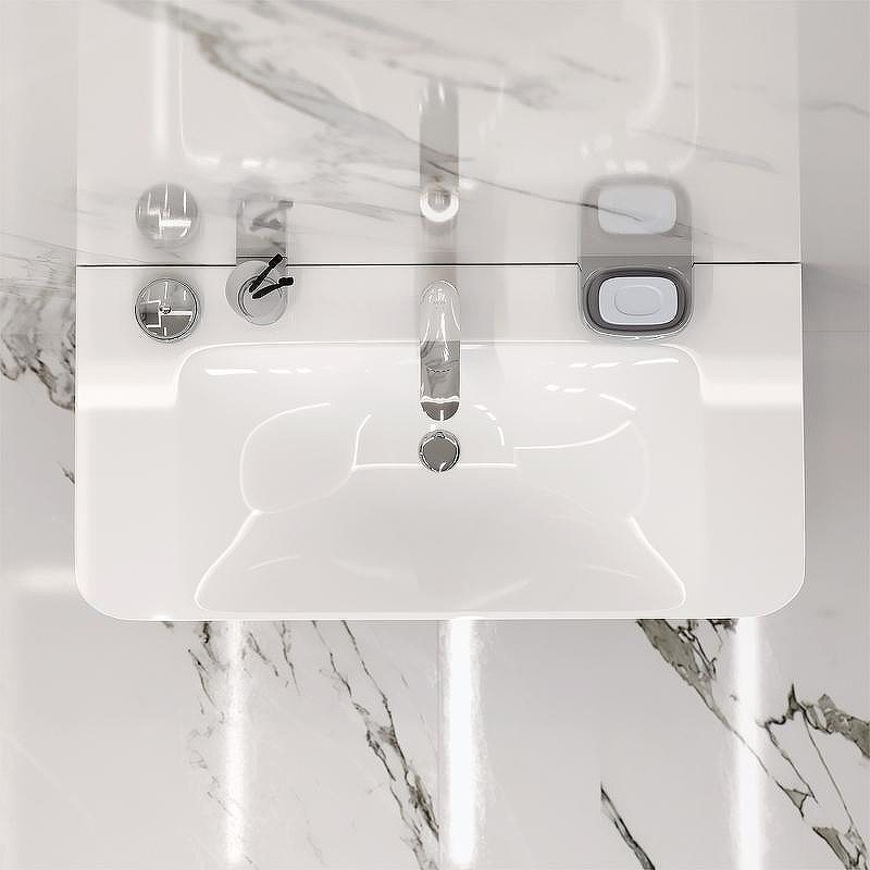 Тумба под раковину AM.PM Sensation 100 M30FHX1002WG подвесная Белая глянцевая, купить, цена, заказать, магазин, доставка, скидка, промокод, купить, цена, заказать, магазин, доставка, скидка, промокод