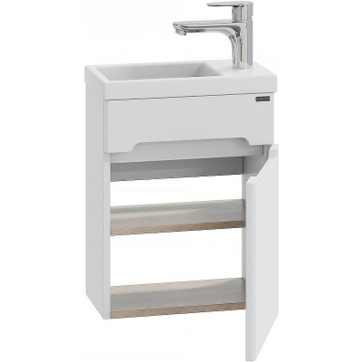 Тумба под раковину СанТа Лондон 40 224017 подвесная Белая
