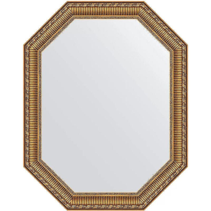 Зеркало Evoform Octagon 55х70 BY 7058 в багетной раме - Золотой акведук 61, купить, цена, заказать, магазин, доставка, скидка, промокод, купить, цена, заказать, магазин, доставка, скидка, промокод