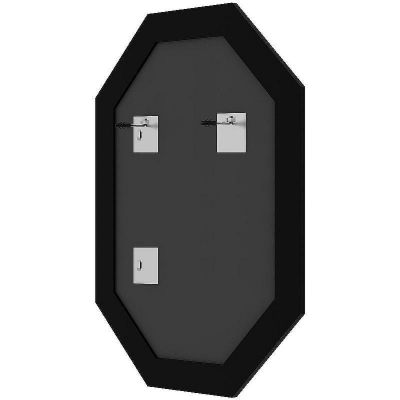 Зеркало Evoform Octagon 80x60 BY 7426 в багетной раме - Брашированное серебро 59