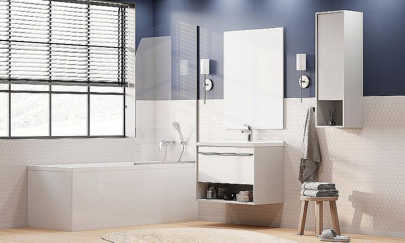 Тумба под раковину Aquaton Хоуп 80 1A287301HP2B0 подвесная Белая матовая, купить, цена, заказать, магазин, доставка, скидка, промокод, купить, цена, заказать, магазин, доставка, скидка, промокод