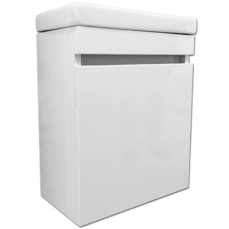 Тумба под раковину Alcora Compact 40 47710 подвесная Белая, купить, цена, заказать, магазин, доставка, скидка, промокод, купить, цена, заказать, магазин, доставка, скидка, промокод